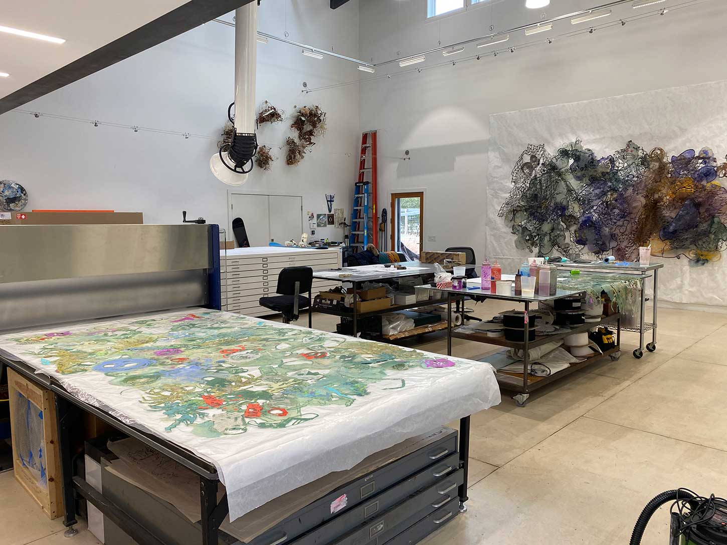 Printmaking & Mixed Media Sculpture Art Studio in Rhode Island