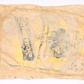 <em>Johnson’s Bayou 15</em> Art work made from handmade paper