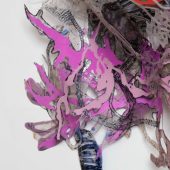 A detailed image of a 3D art sculpture