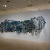 Walton Art Center Installation Paper & Acrylic Art