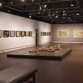 Global Contamination An art exhibit with framed art and mixed media art sculptures