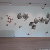 Ocean inspired art pieces made from paper