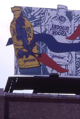 Absolute <br>Vodka Billboard Absolute Vodka Billboard