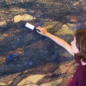 original handmade paper piece.